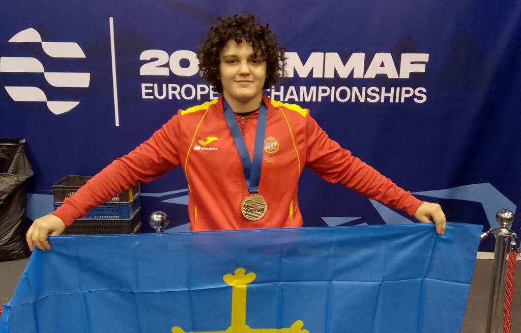 Merche logra el oro y remata su palmarés juvenil